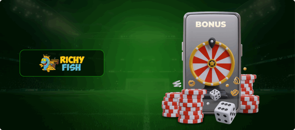 Richy Fish Casino Bonuses Banner