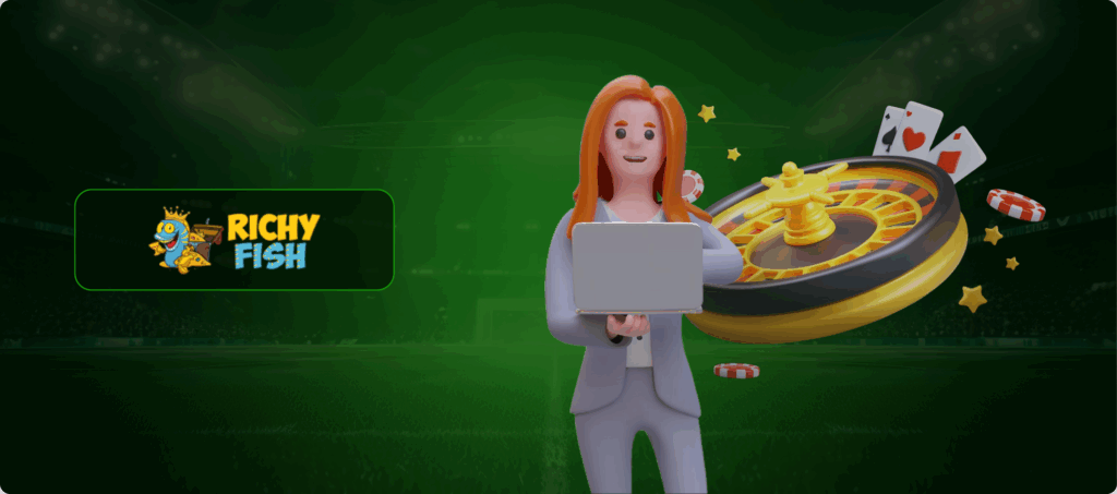 Richy Fish Live Dealer Games Banner