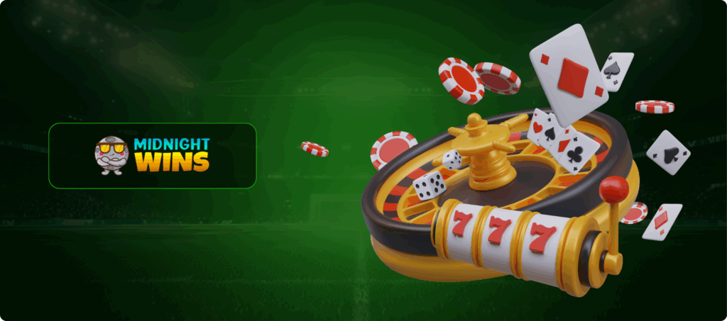 Midnight Wins Casino Games Banner