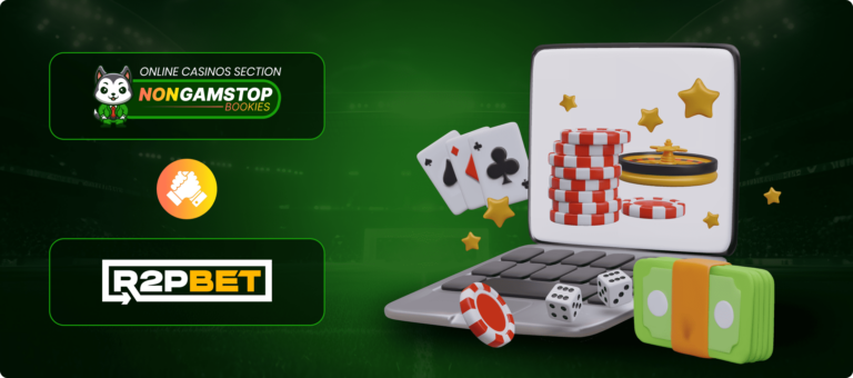 R2pbet Casino Interface and User Experience Banner