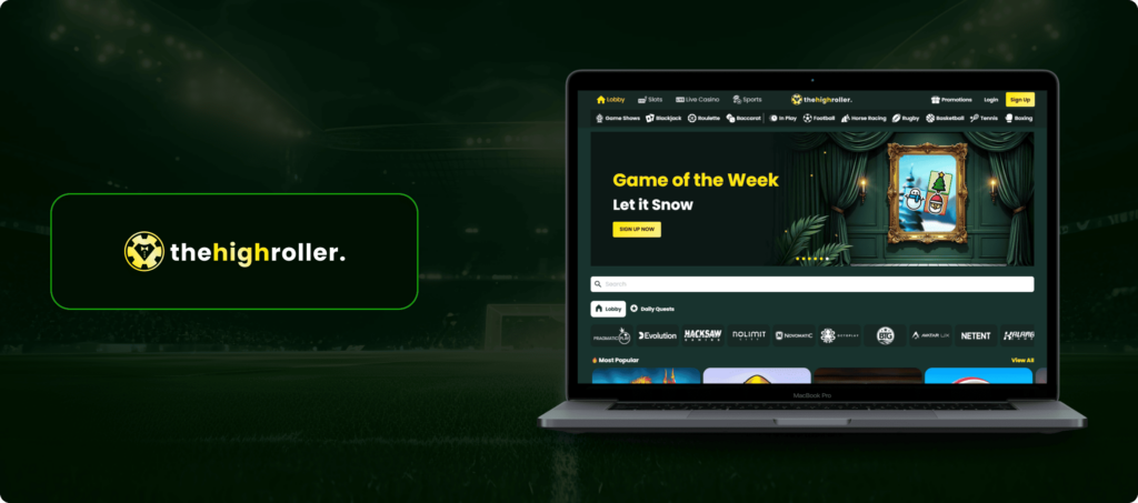 Highroller Casino Banner