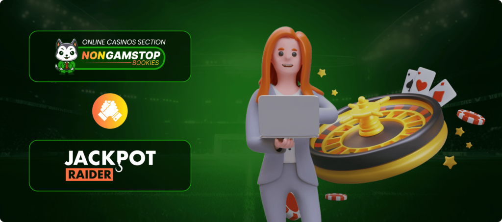 Jackpotraider Live Dealer Games Banner