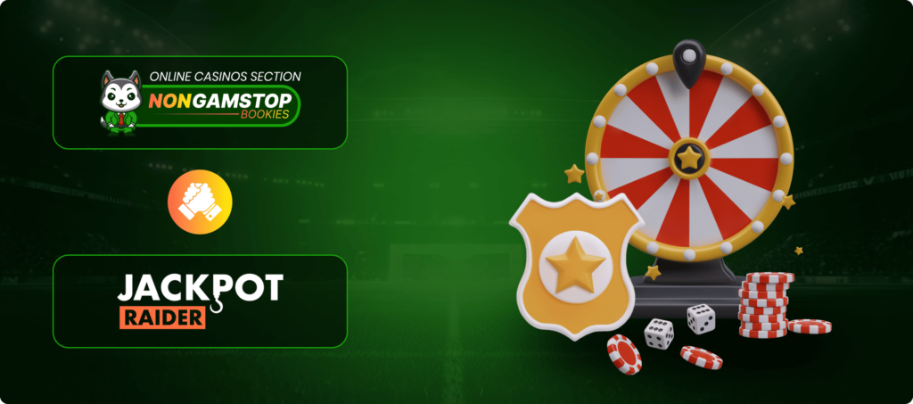Safety and Security of Jackpotraider Casino Banner