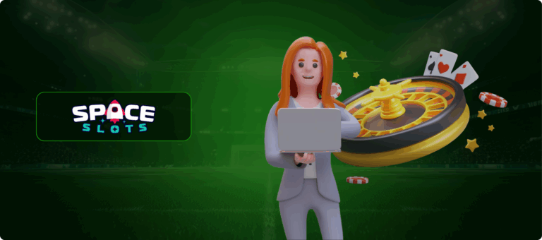 SpaceSlots Live Dealer Games Banner