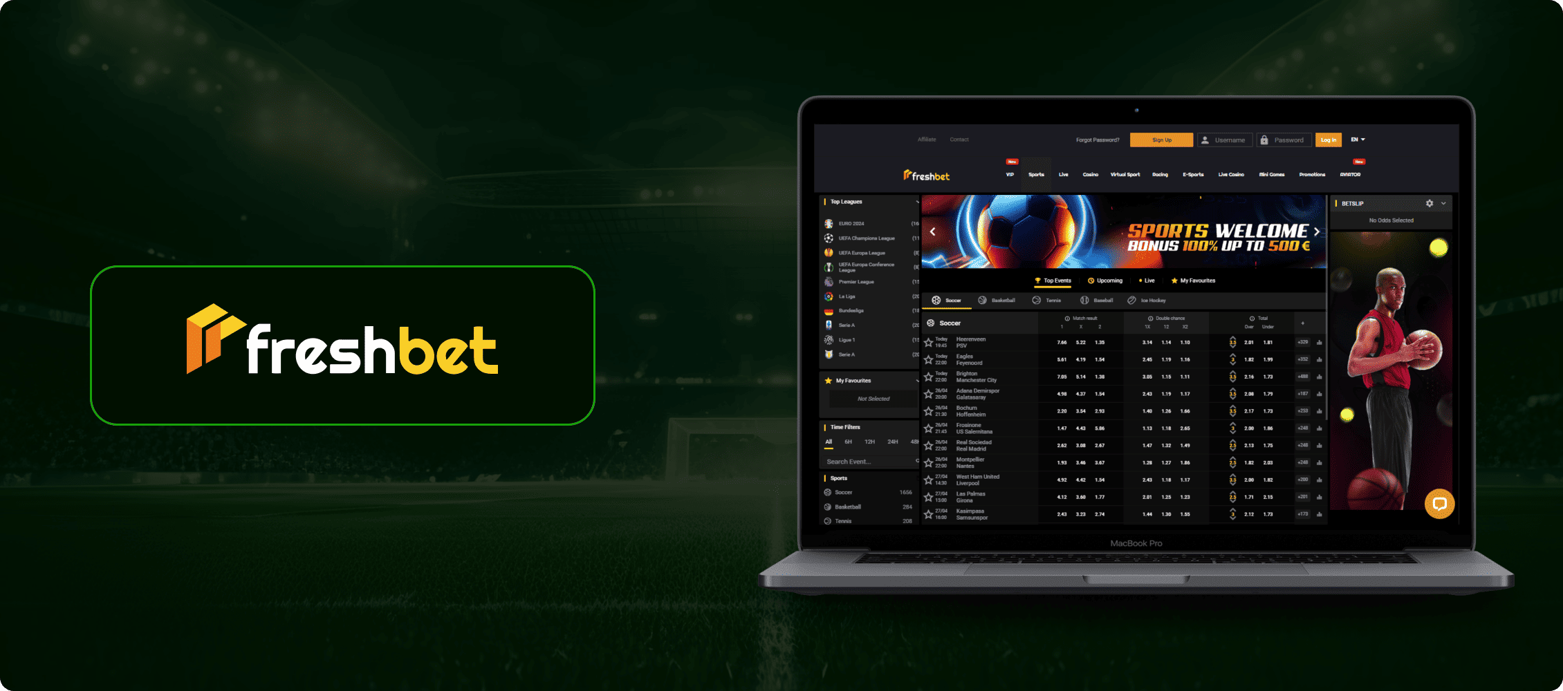 Freshbet Casino Banner